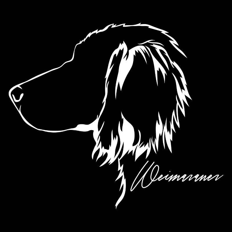 WEIMARANER langhaar Profil Hunde Hund Wilsigns
