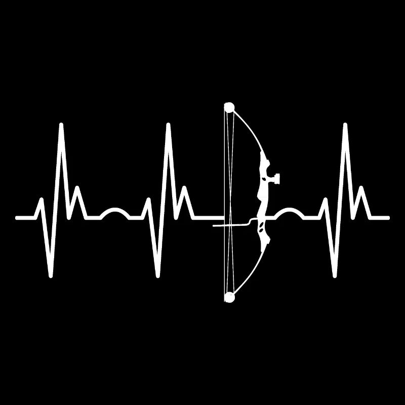 Archery archer heartbeat