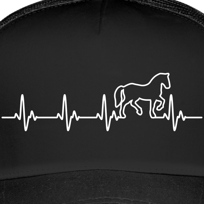 Horse Heartbeat - Trucker Cap