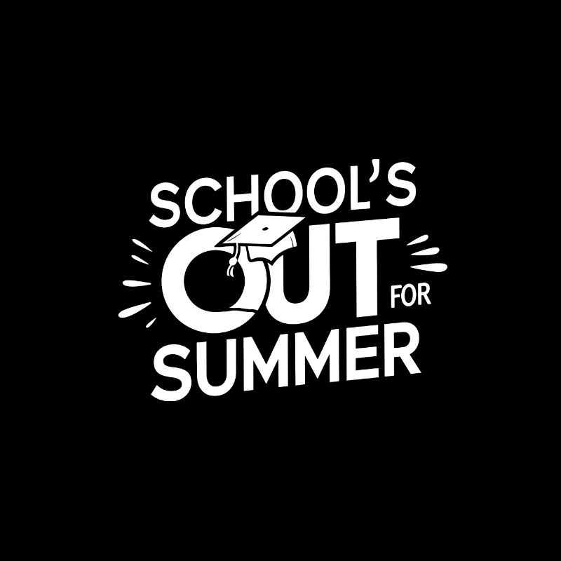 L’école Schulabschluss Schulende est sortie pour l’été