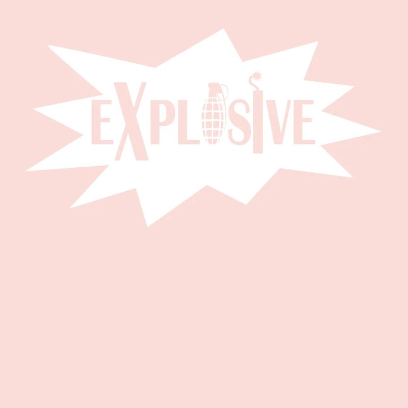 Explosive design white