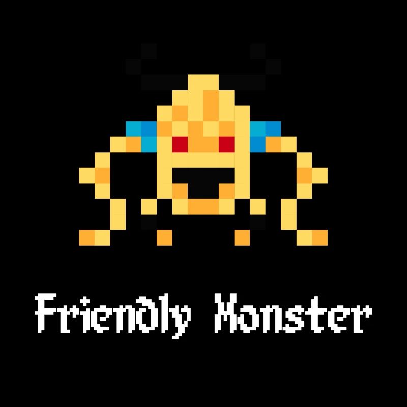 Monstre 8 bits (monstre amical)