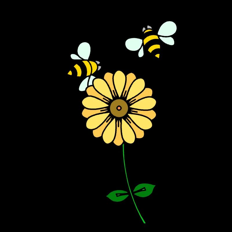 Buttercup and bees