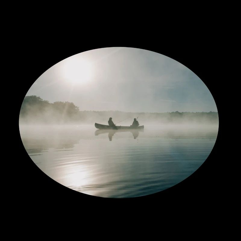 Pêche dans le bateau