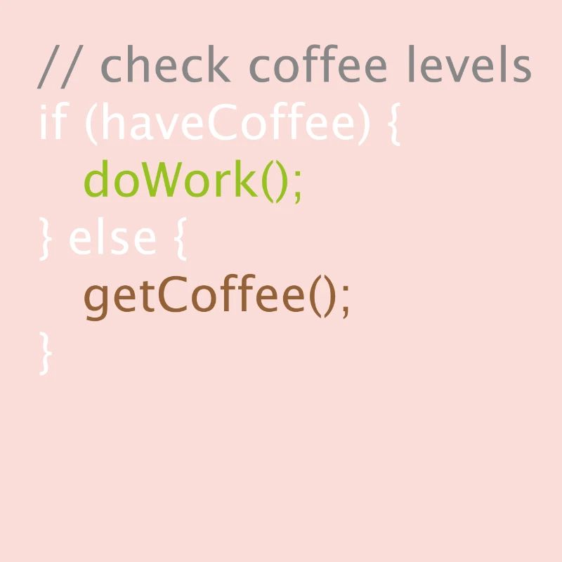 Computer Science Nerd Geek Programmer Coffee Work