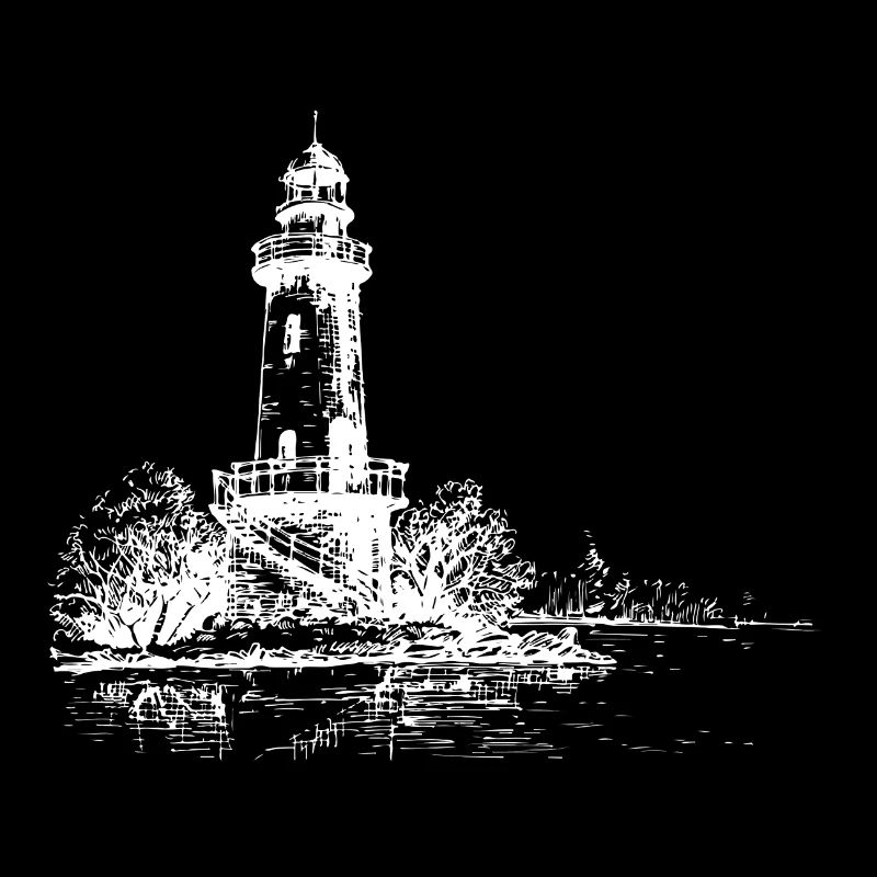 Chemise de vacances Beach Lighthouse Gift
