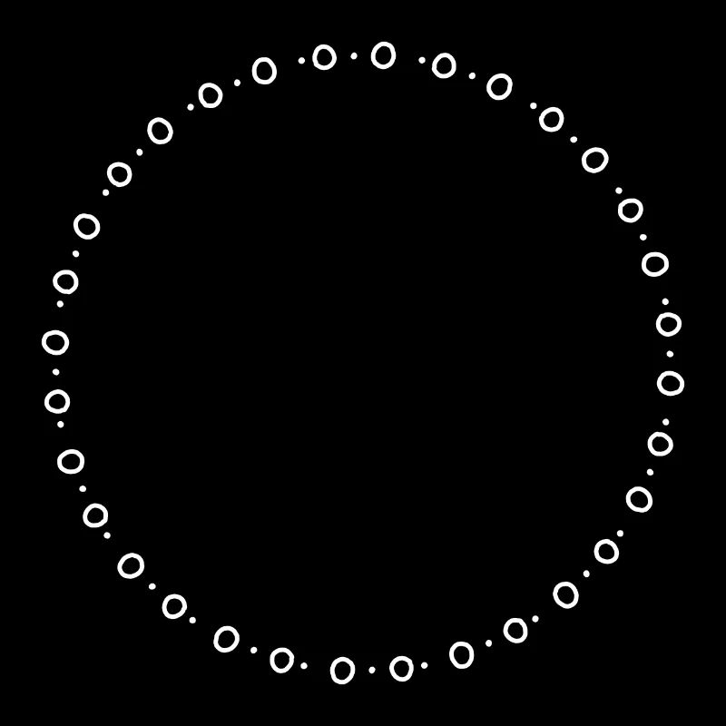 Circle - Ring - Shape - Round - White Circles