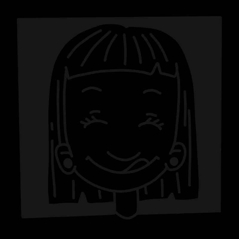 Fille heureuse
