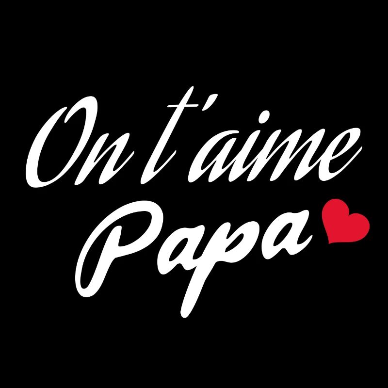 Wir lieben dich Vatertagsgeschenk Papa