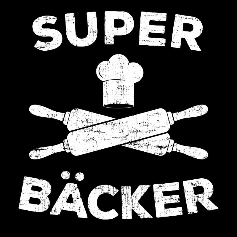 Bäcker Bäckerei Backwaren backen Mütze Geschenk