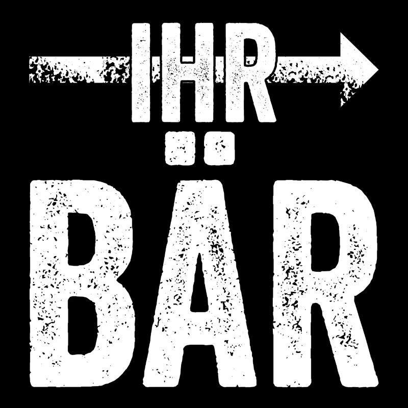 IHR BÄR | Partnerlook | Pfeil (rechts)