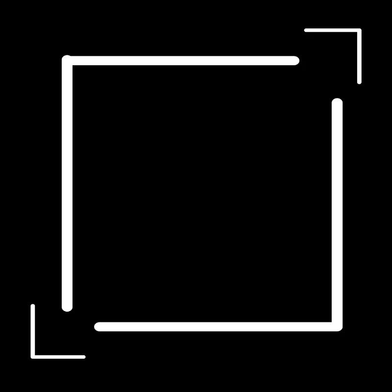 Lines Frame with Corners Decoration Gift