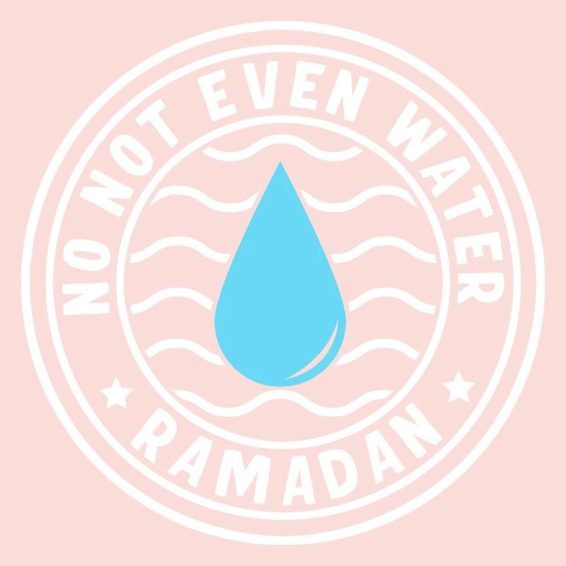Nein nicht einmal Wasser Ramadan