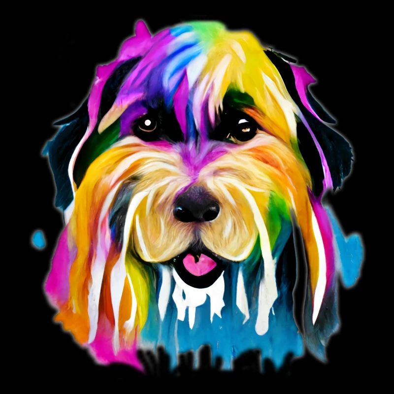 Briard in Farbe