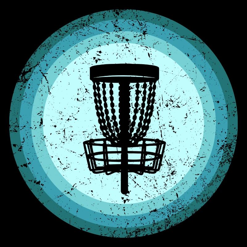 Disc Golf Player Disc Golf Disc Golfer Retro
