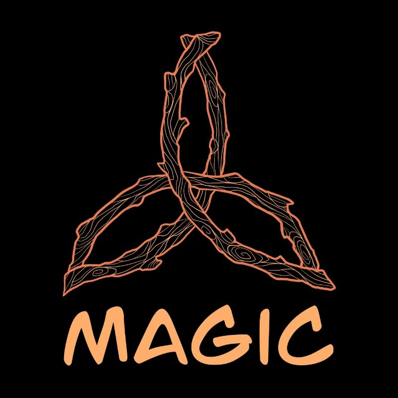 Magic symbol Triquetra