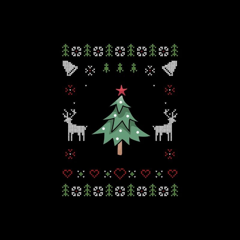 Arbre de Noël moche Noël