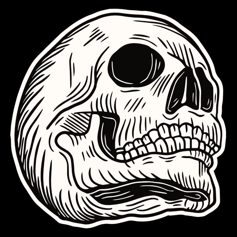 Skull Skeleton Skull Horror Halloween Gift
