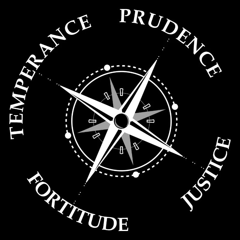 4 Virtues Temperance Prudence Justice Fortitude