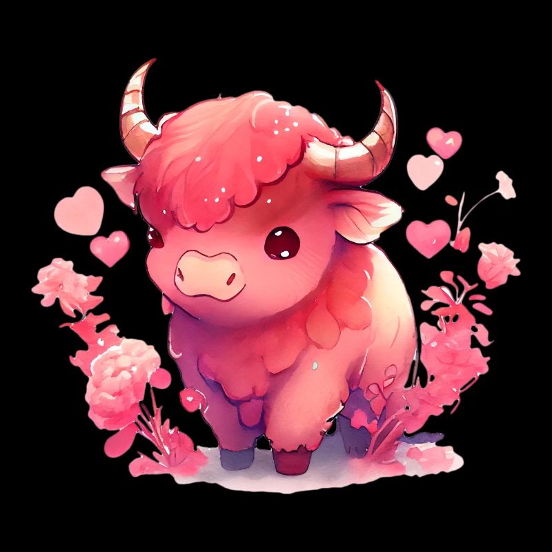 Cadeau de la Saint-Valentin des vaches