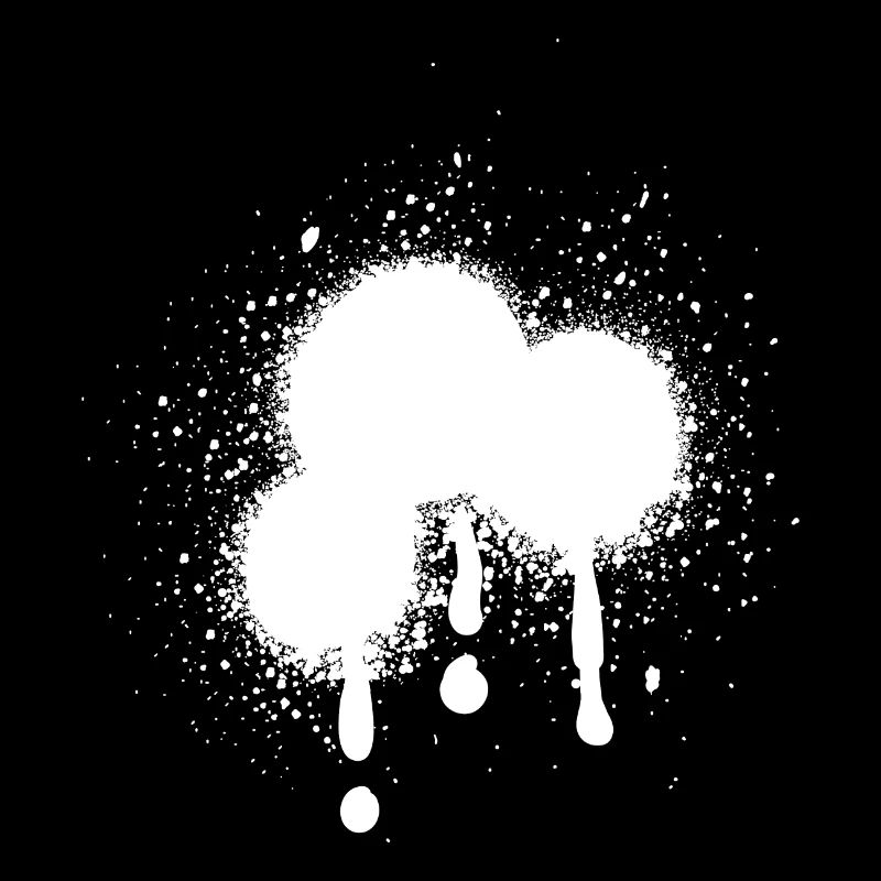 Graffiti Spray drip