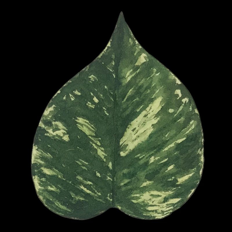 Schismatoglottis leaf plantlover botany nature