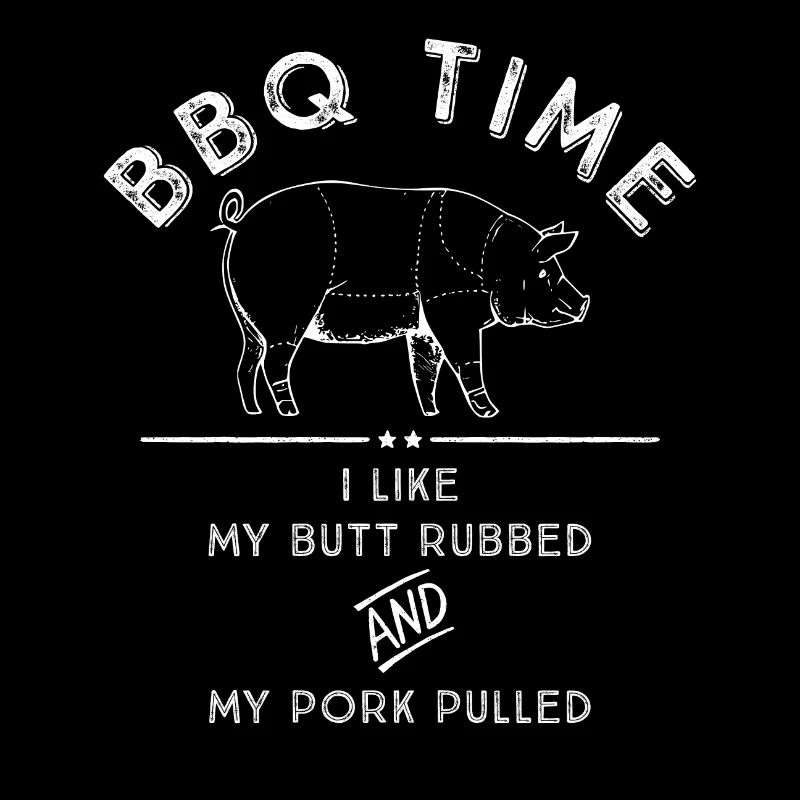 Witty BBQ Lover's Distressed Graphic Tee