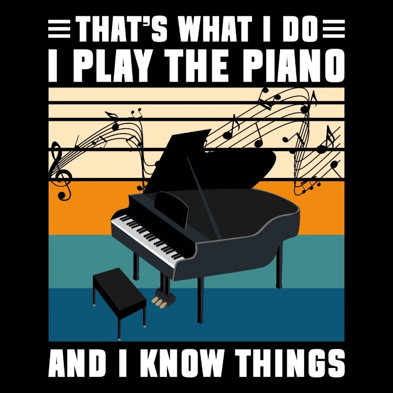 École de piano à queue de musique