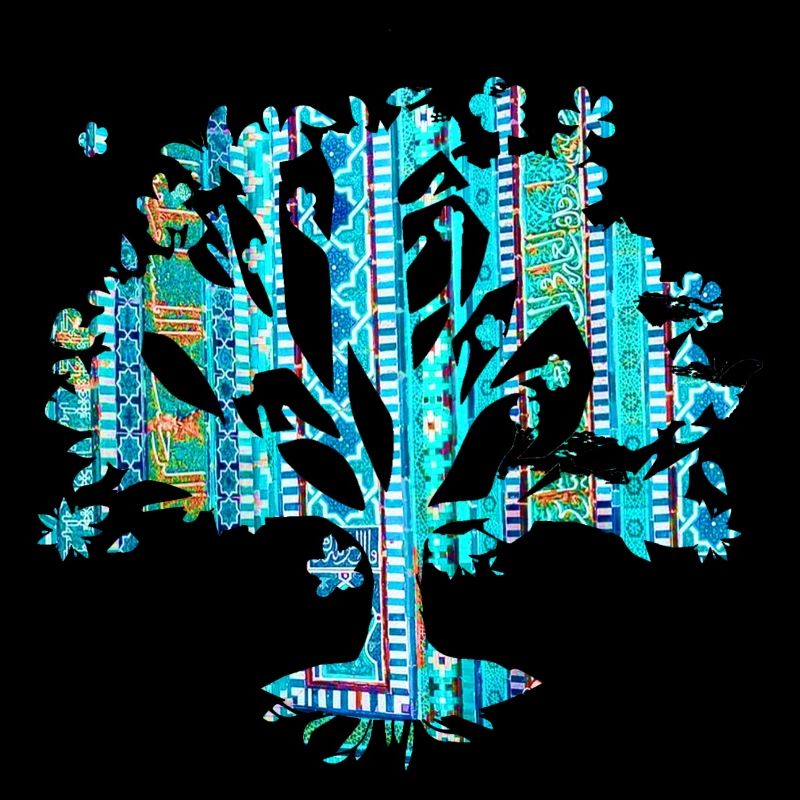 Baum des Lebens ,Lebensbaum,Malerei,Mosaik