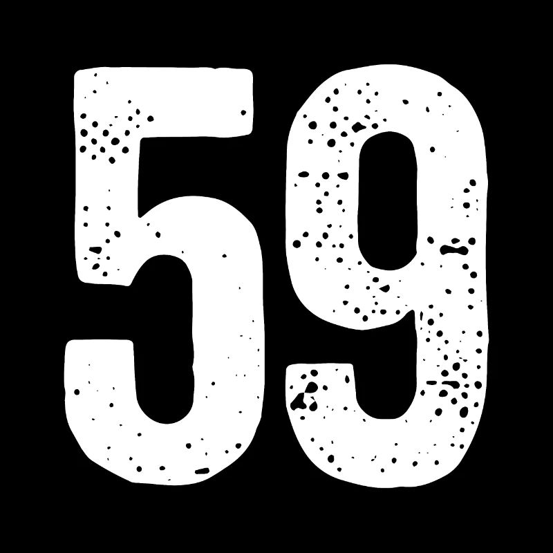 59 Numéros Blanc