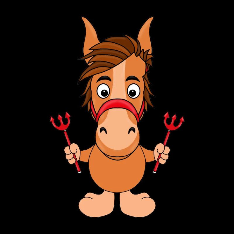 PFERD - PONY - TEUFEL - PFERDE - PONYS - REITEN