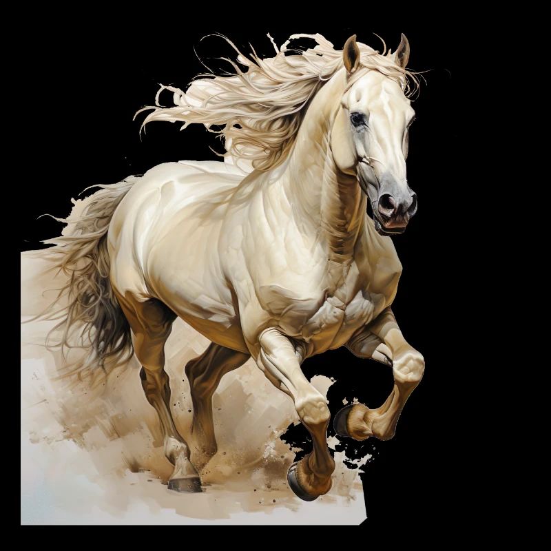 Bond between man and horse