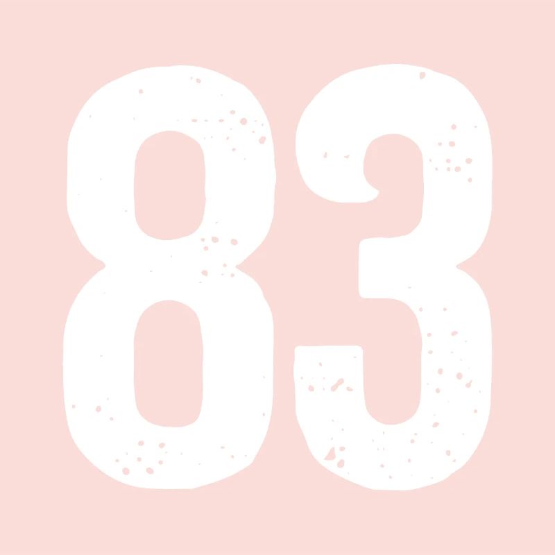 83 Numéros Blanc