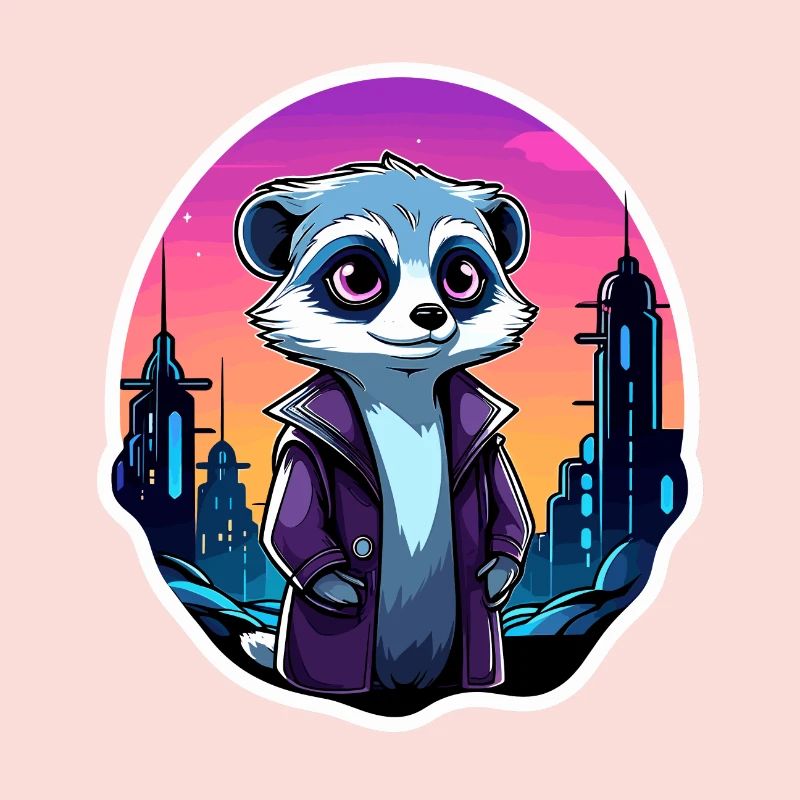 Dessin de suricate