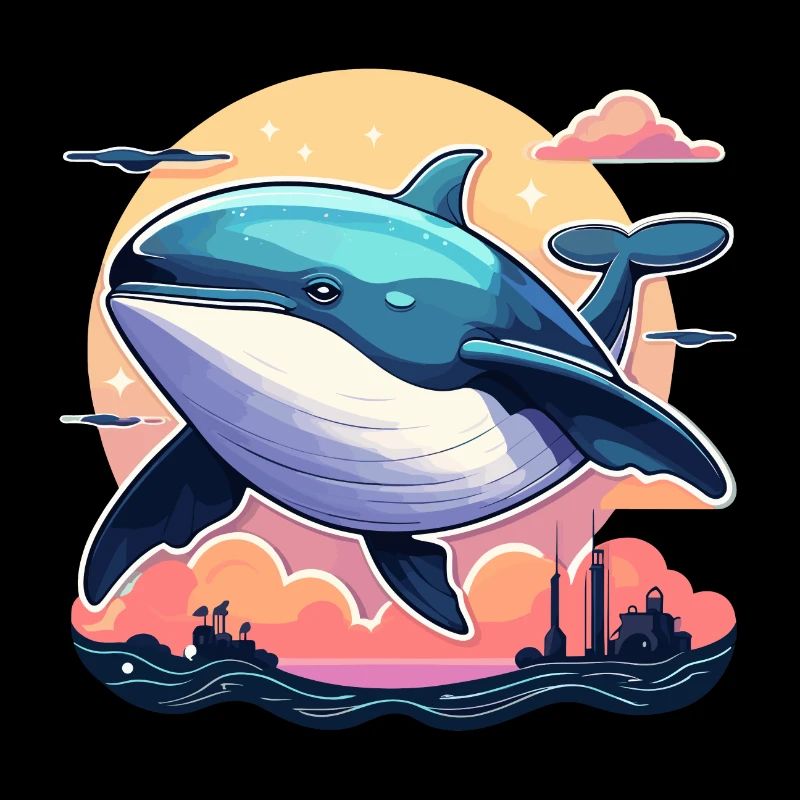 Illustration de baleine