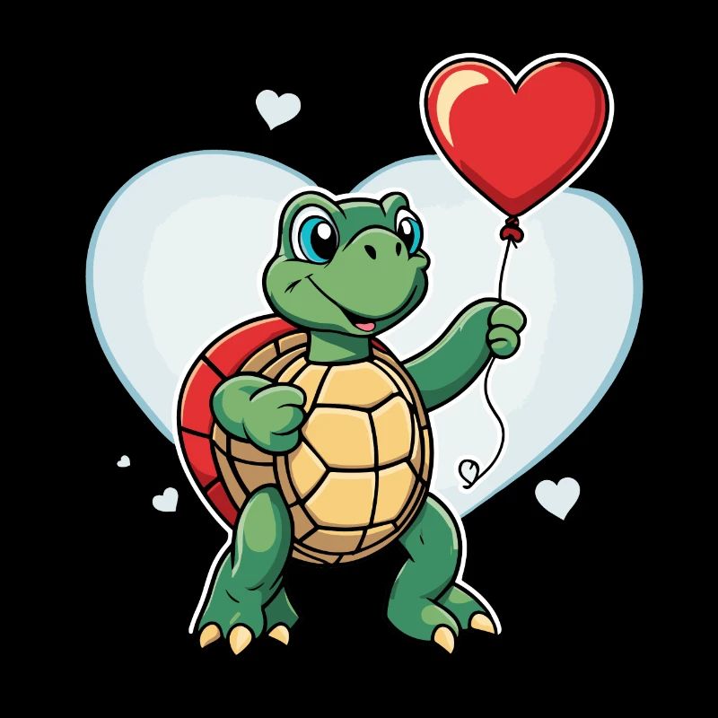 Turtle Heart - Valentine's Day