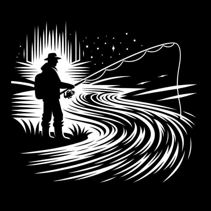 Anglers on the river