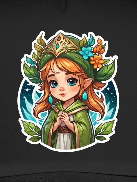 Druid Cute Illustration