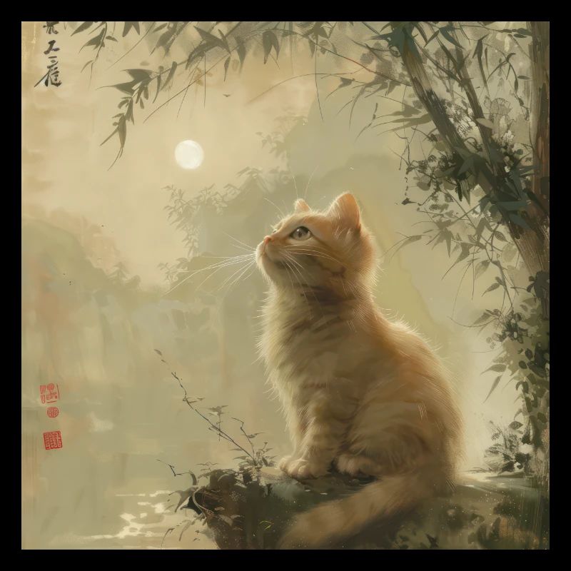 Chat, Motif De Chat