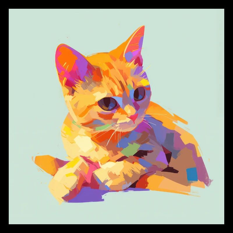 Chat, Motif De Chat