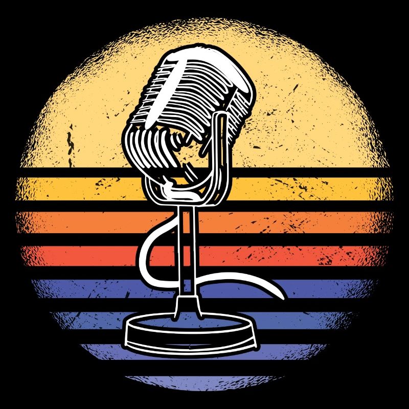 Singer Retro Sunset Singing
