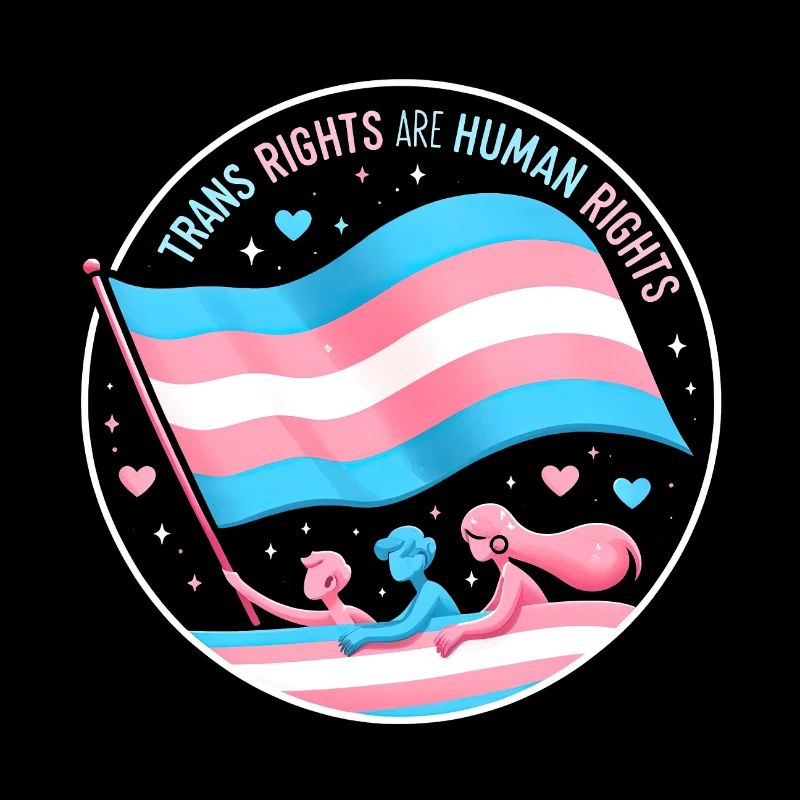 Hommage aux droits des trans