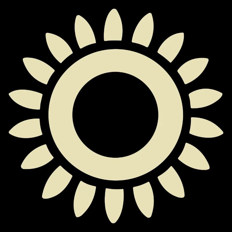 Abstrait Soleil Soleil Art abstrait