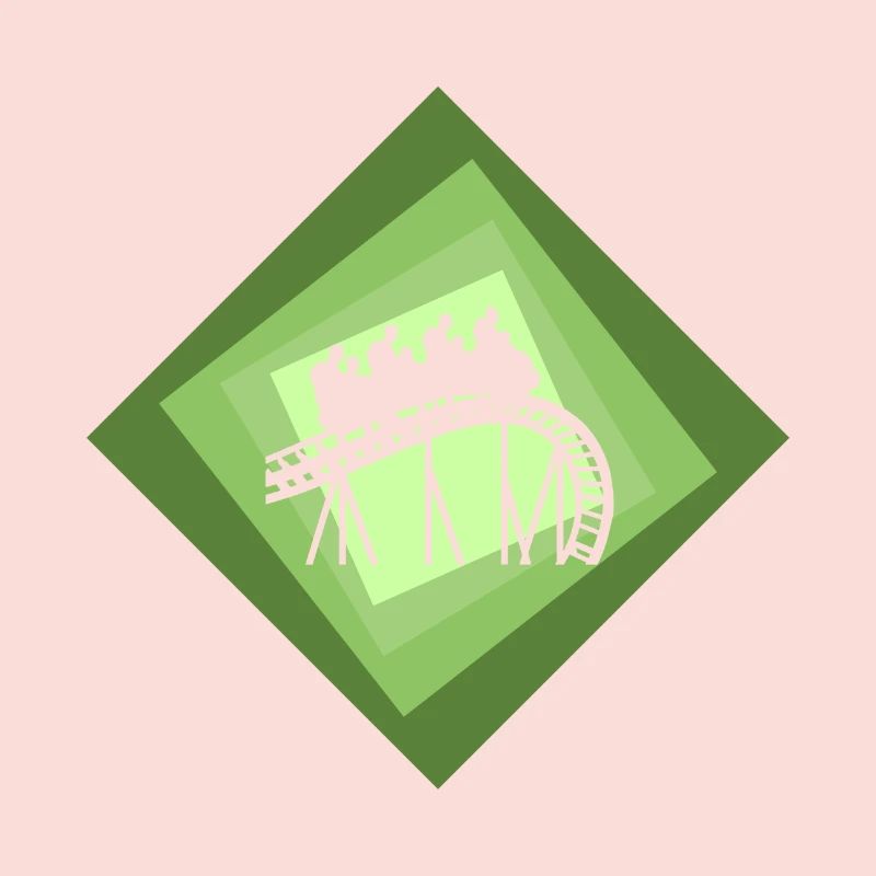 Achterbahn rollercoaster Rummel