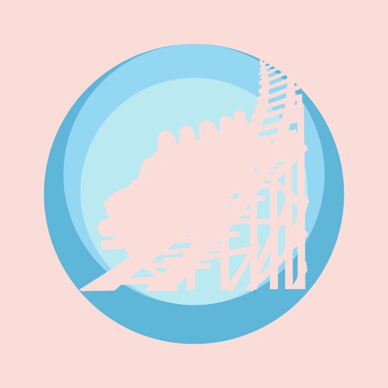 Roller coaster beer mug rollercoaster