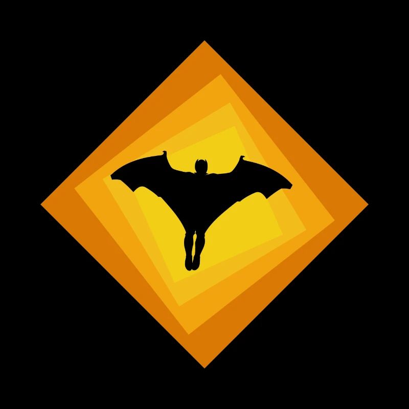 Wingsuit Flying Glider