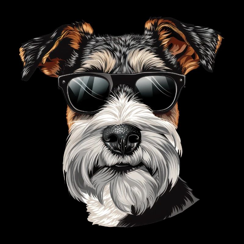 Drahthaar Foxterrier, Wire Fox Terrier, Hund