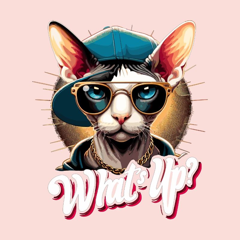 Cornish Rex Was geht ab Katze Geschenk