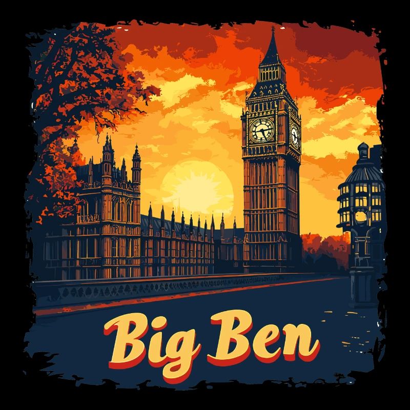 Panoramablick auf den Big Ben