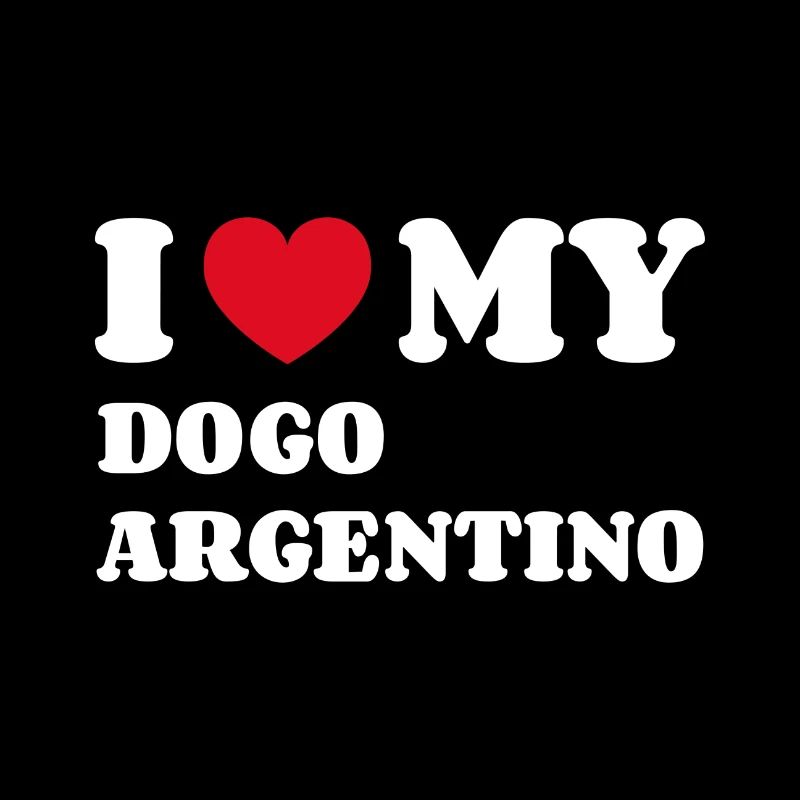 J’adore mon dogue argentin